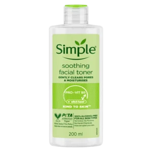 تونر سیمپل مدل kind to skin حجم 200 میلی لیتر