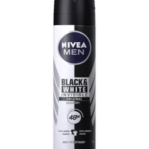 اسپری بدن ضد تعریق نیوآ مدل NIVEA BLACK & WHITE INVISIBLE Original